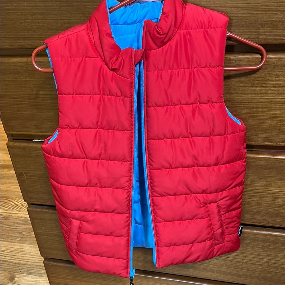 Kids Reversible puffer vest